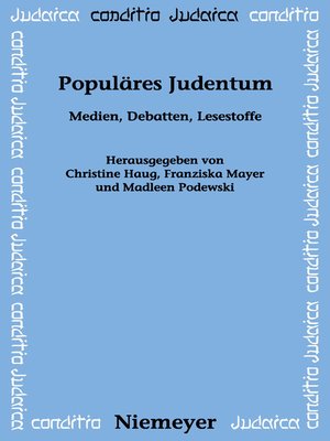 cover image of Populäres Judentum